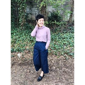 Madewell Wide Leg Pull On Pants